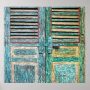 Search for old door posters Blue