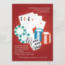 Search for poker chips invitations Dice