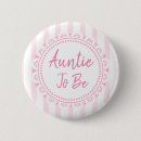 Search for aunt buttons Baby shower