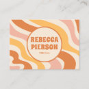 Search for hippie business cards Groovy