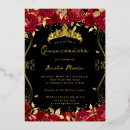 Recherche de scroll invitations Rouge