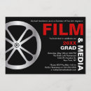 Search for masculine graduation invitations Red
