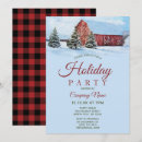 Search for red barn christmas invitations Corporate