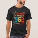 Search for born in 1962 tshirts Vintage