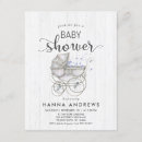 Search for wood baby boy shower invitations It's a boy