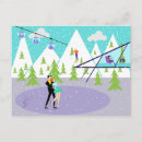Recherche de ski cartoon cartes postales Pour tous