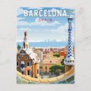 Recherche de vintage barcelone cartes postales Voyage vintage rétro