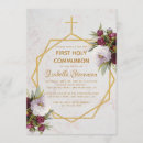 Search for peony first communion invitations For kids