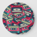 Recherche de motif de musique horloges Illustration