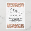 Search for nouveau wedding invitations Gold