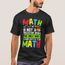 Search for math teacher costume tshirts Way