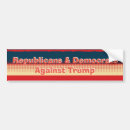 Search for against bumper stickers Red