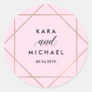 Search for pink geometric stickers Minimalist