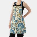 Search for paisley pattern aprons Blue