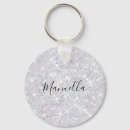 Search for silver rose keychains Glitter