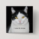 Search for pet portrait buttons Kitten