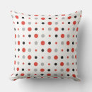 Search for red black grey pillows White