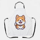 Search for wolf cartoon aprons Pug