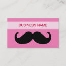 Recherche de moustache drôle cartes visite Mignon
