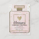 Search for fragrance business cards Salon