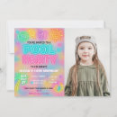 Search for teen swim birthday invitations Girl