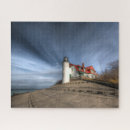 Search for michigan lighthouse puzzles Landscape