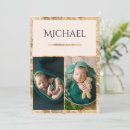 Recherche de cadre photo bébé invitations Moderne