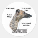 Recherche de greyhound stickers Chien