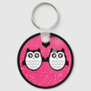 Search for owl couple keychains Pink