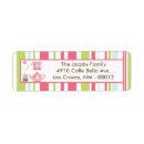 Search for tea party return address labels Flower