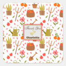 Search for garden tools stickers Watercolor