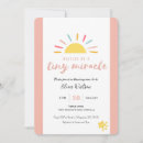 Search for miracle baby invitations Modern