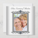 Recherche de silver mariage anniversaire invitations Fête du 25e anniversaire