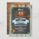 Search for chalkboard baby shower invitations Pumpkin
