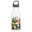 Search for alice in wonderland water bottles Mad hatter