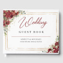 Recherche de burgundy wedding guest books Tendance