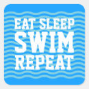 Recherche de vagues bleues autocollants Anniversaire