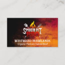 Search for bbq restaurants business cards Cook