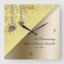 Recherche de mariage jaune horloges Floral