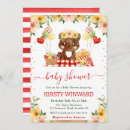 Search for picnic baby shower invitations Floral