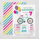 Recherche de vélo invitations Bébé
