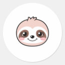 Search for happy sloth stickers Pink