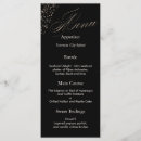 Search for black and gold menus Modern