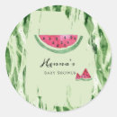 Search for watermelon stickers Pink and green