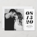Recherche de tendance style invitations Photo enregistrer la date