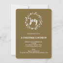Search for lunch seasonal invitations Gold