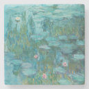 Search for monet paintings coasters Pond