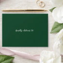 Search for emerald green envelopes Modern