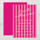 Search for pink bachelorette party invitations Girly