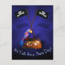 Recherche de coffre cartes postales Parler comme un pirate